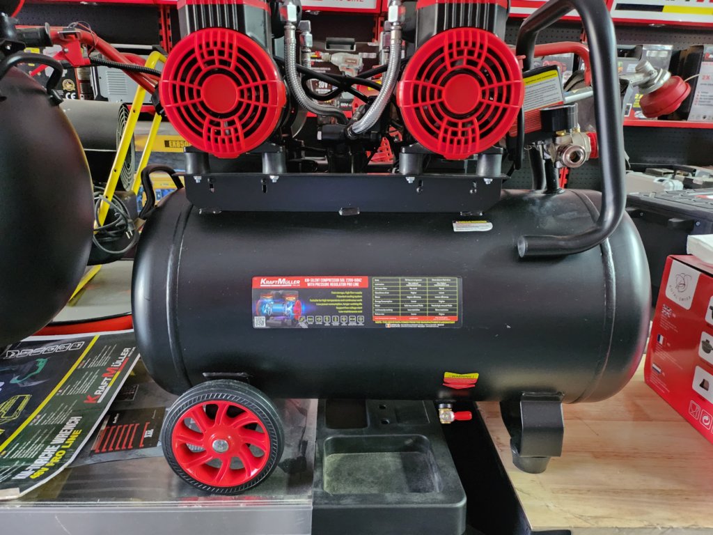 compressor kraftmuller pro 50L 3,4 HP low noice 